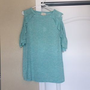 143 Story Cold Shoulder top